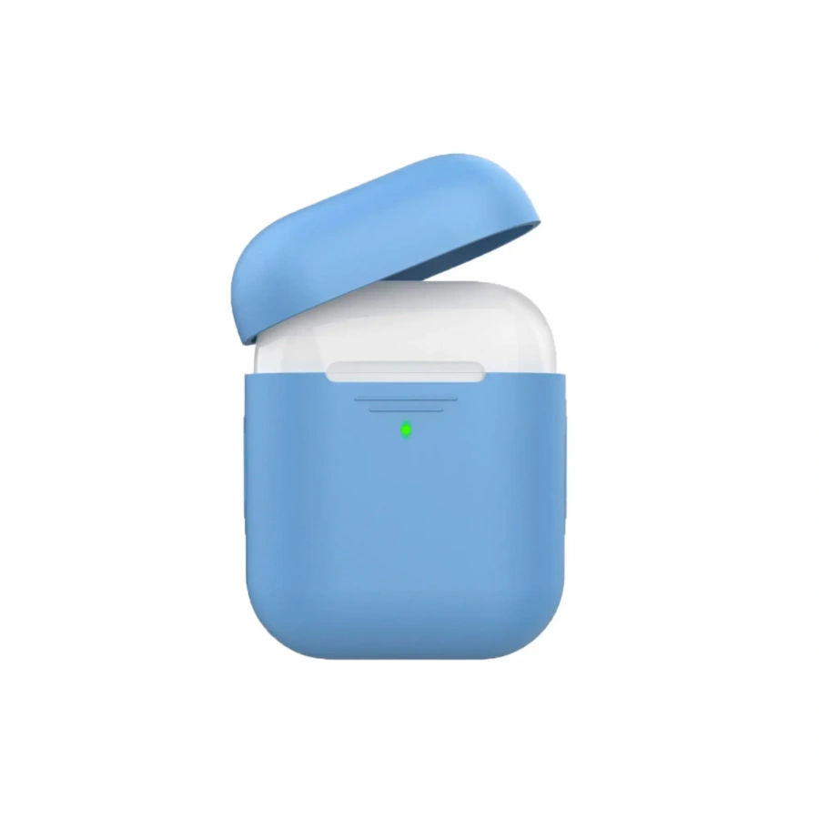 Чехол AHASTYLE дуо для Apple AirPods - Blue (AHA-02020-SBL)